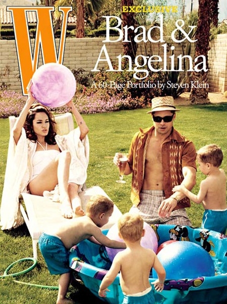 
	
	Năm 2005, cả hai đã xuất hiện trên bìa tạp chí W như một gia đình hạnh phúc nhằm quảng bá cho bộ phim Mr & Mrs Smith.
